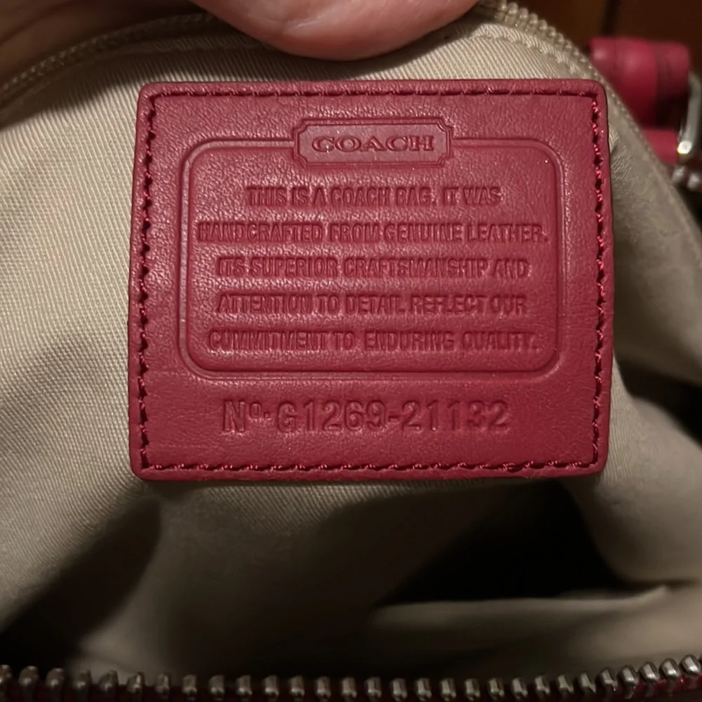 Coach Legacy Molly East/West Leather Tote Shoulder Bag - Picture 6 of 15